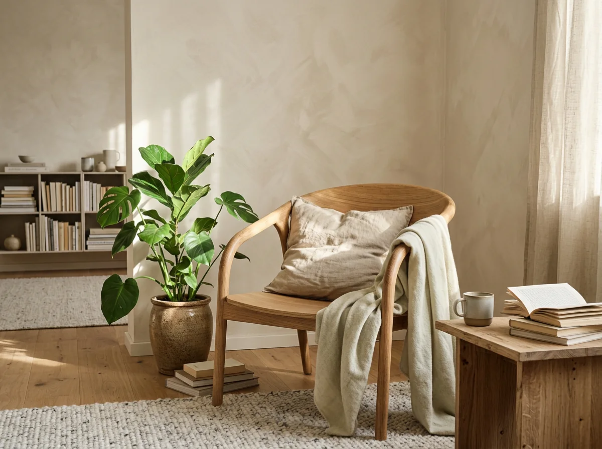 Sunlit Reading Corner